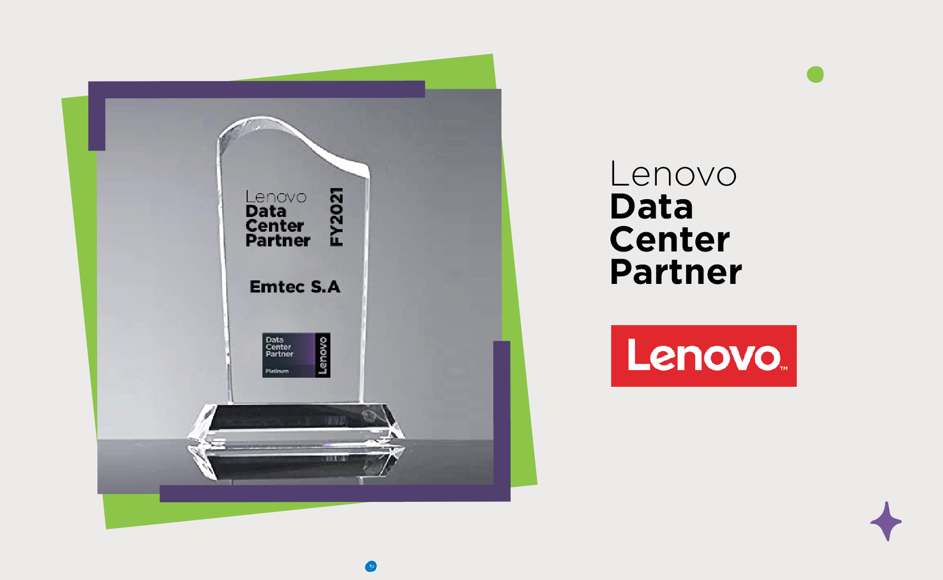 Reconocimiento Lenovo a Emtec Group