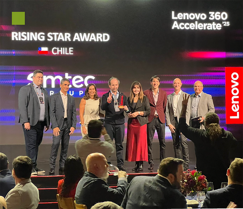 Emtec Group recibe el Rising Star Award de Lenovo 2025